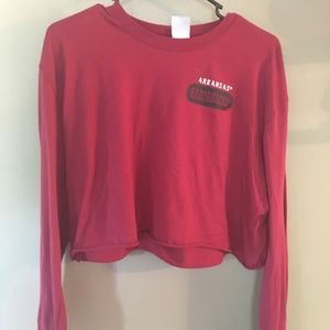 Red Arkansas Razorbacks Shirt